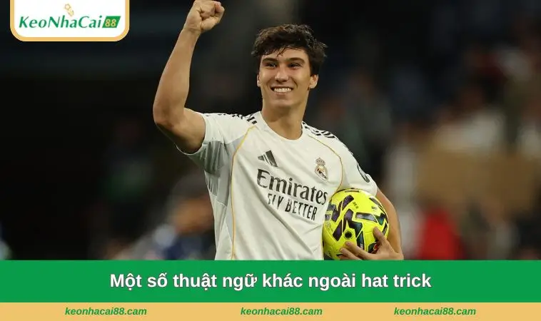 Một số thuật ngữ khác ngoài hat trick
