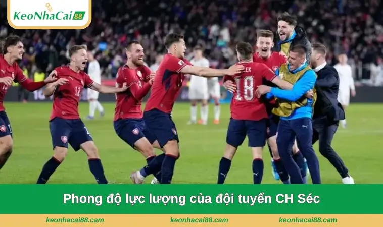 Phong độ lực lượng của đội tuyển CH Séc